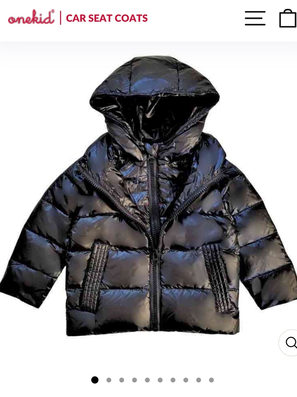 onekid Road Coat Down - Car Seat Coat - 6T